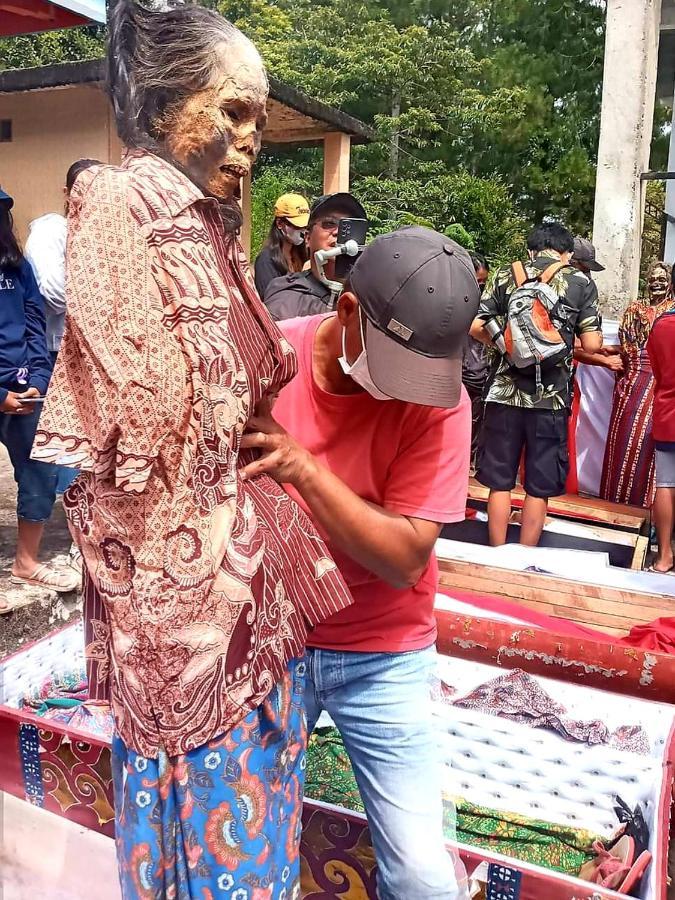 Toraja Manubackpacker Hotell Rantepao Eksteriør bilde