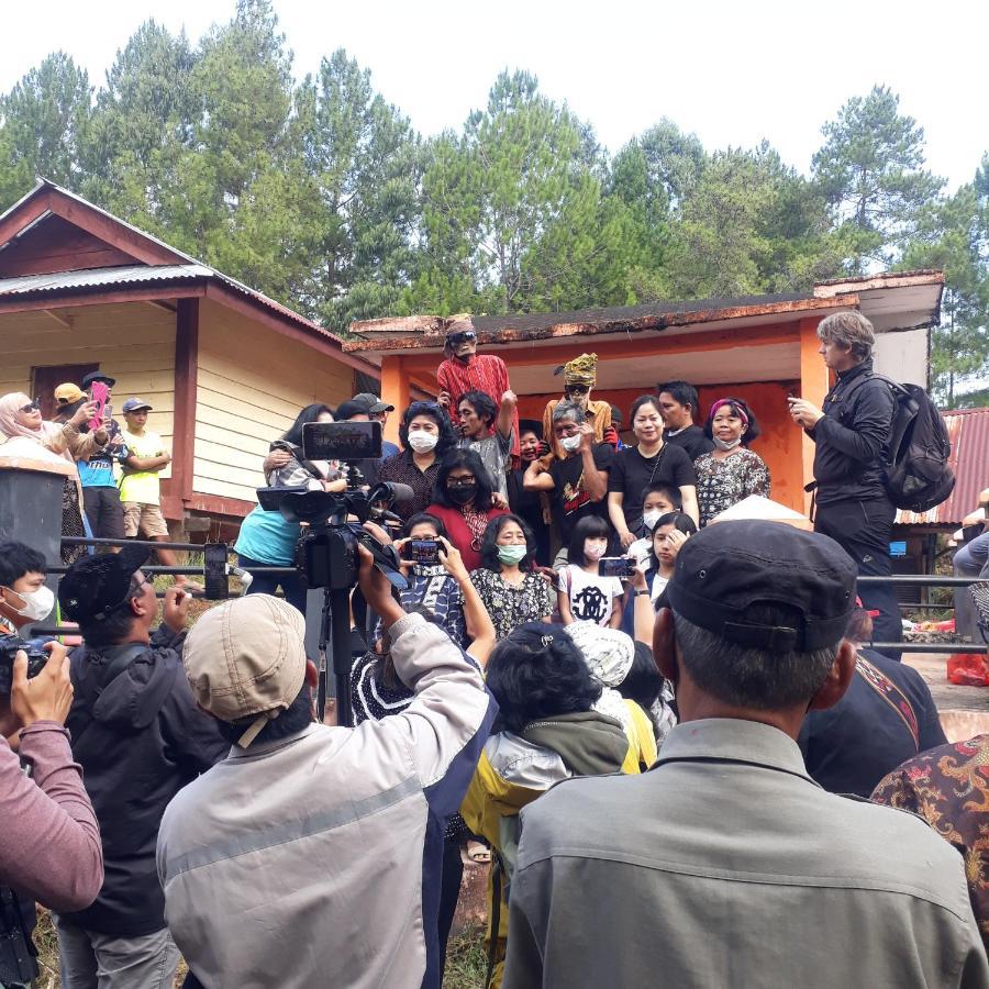 Toraja Manubackpacker Hotell Rantepao Eksteriør bilde