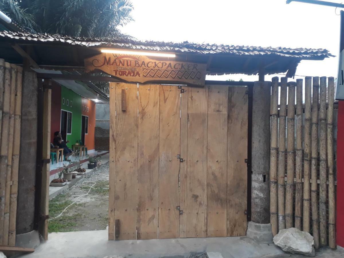 Toraja Manubackpacker Hotell Rantepao Eksteriør bilde
